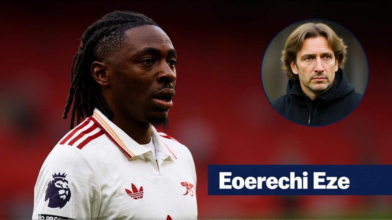 Eze silences Spurs with hat-trick, replies 'Let's not speak about that' to transfer question